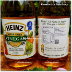Vinegar cuka Heinz USA APPLE CIDER VINEGAR 16fl.oz 473ml